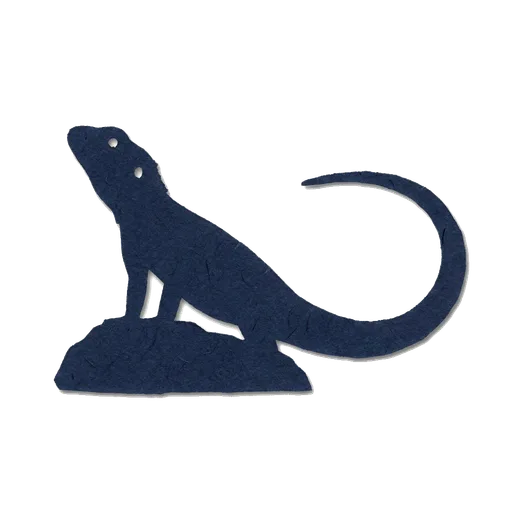 Silhouette of Lizard